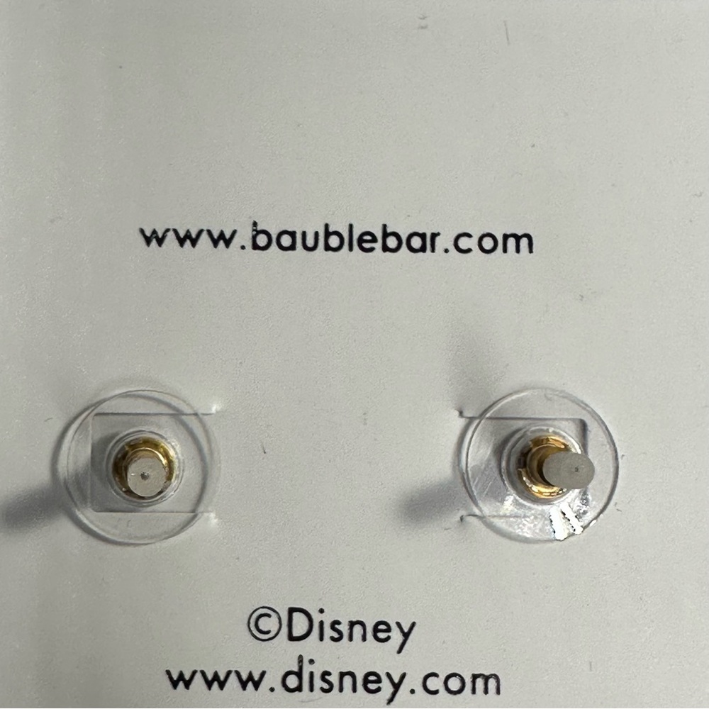 Disney x Baublebar Minnie Mouse Winter Ice Skate Earring - Picture 4 of 4